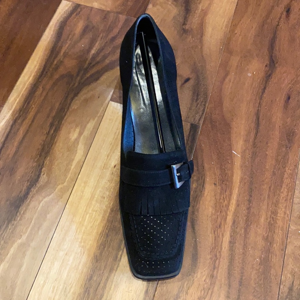 Black Suede Heels